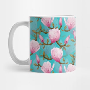 Magnolia Pattern Mug